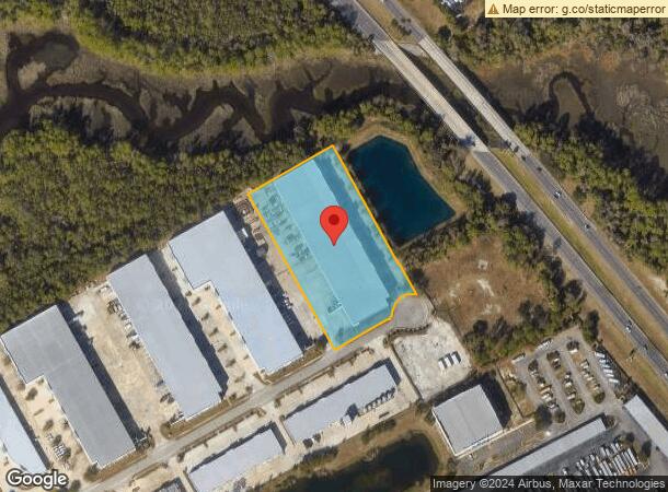  2677 Port Industrial Dr, Jacksonville, FL Parcel Map