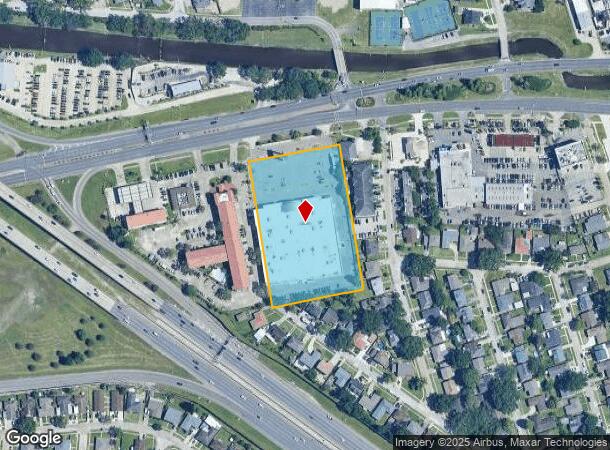  5800 Veterans Memorial Blvd, Metairie, LA Parcel Map