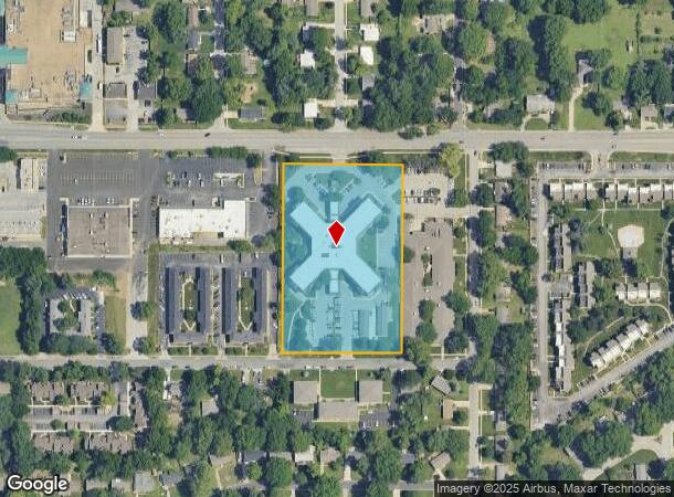  6555 W 75Th St, Overland Park, KS Parcel Map