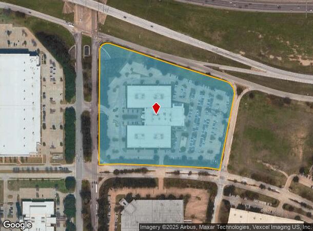 4950 Amon Carter Blvd, Fort Worth, TX Parcel Map