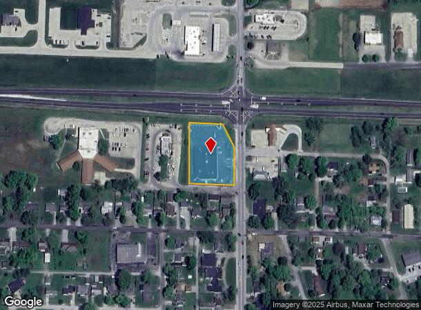  1301 N State Rd, Flora, IL Parcel Map