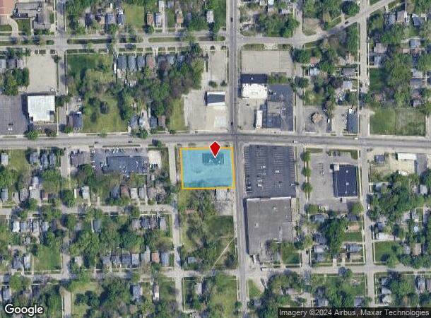  1816 Davison Rd, Flint, MI Parcel Map