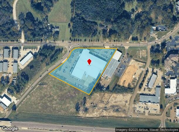 3670 Flowood Dr, Flowood, MS Parcel Map