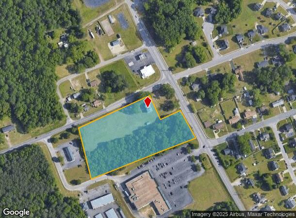 6717 Middle Rd, Prince George, VA Parcel Map