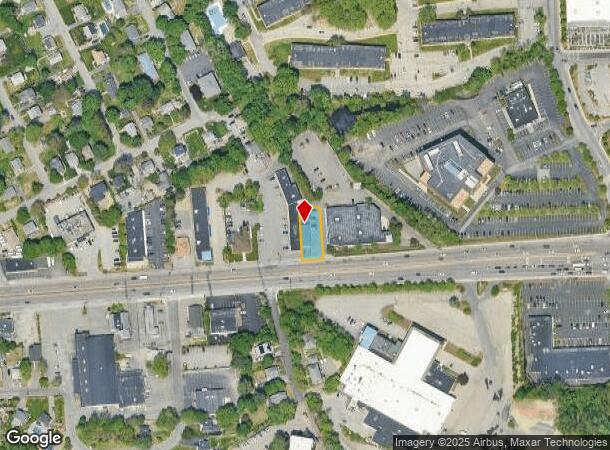 221 Worcester Rd, Framingham, MA Parcel Map