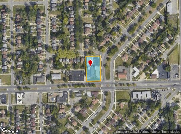  5440 Oakman Blvd, Detroit, MI Parcel Map