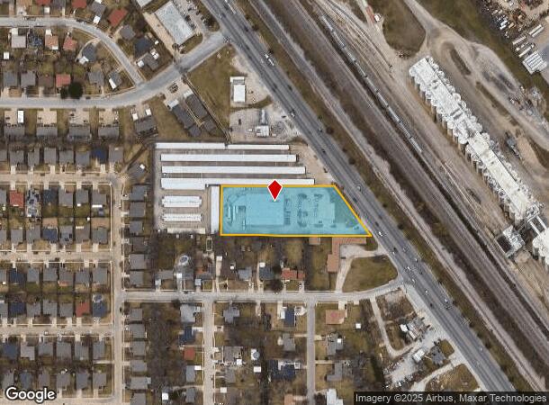 415 N Saginaw Blvd, Saginaw, TX Parcel Map