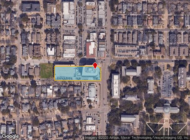  6565 Hillcrest Ave, Dallas, TX Parcel Map