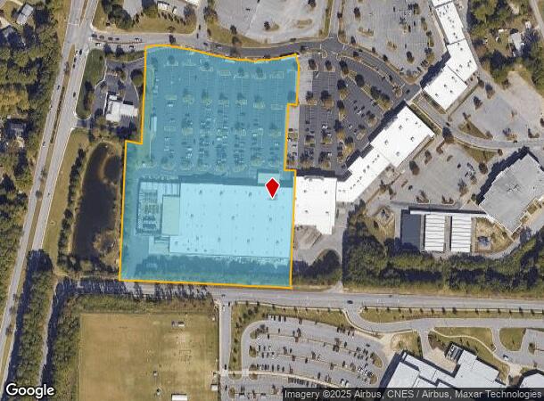  2540 Timber Dr, Garner, NC Parcel Map