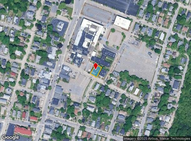  12 Duxbury Rd, Worcester, MA Parcel Map