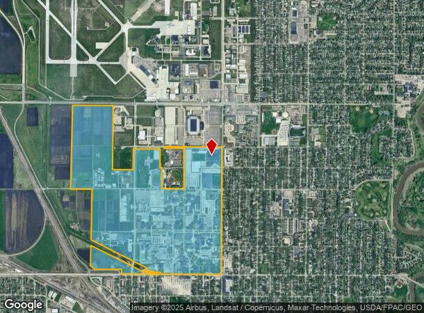  1321 Albrecht Blvd N, Fargo, ND Parcel Map