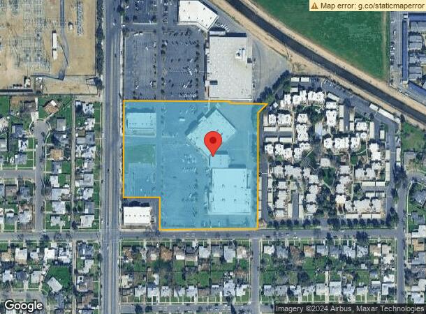  4040-4080 N West Ave, Fresno, CA Parcel Map