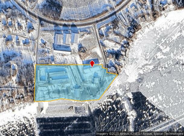 3610 S Burkeshore Dr, Wasilla, AK Parcel Map