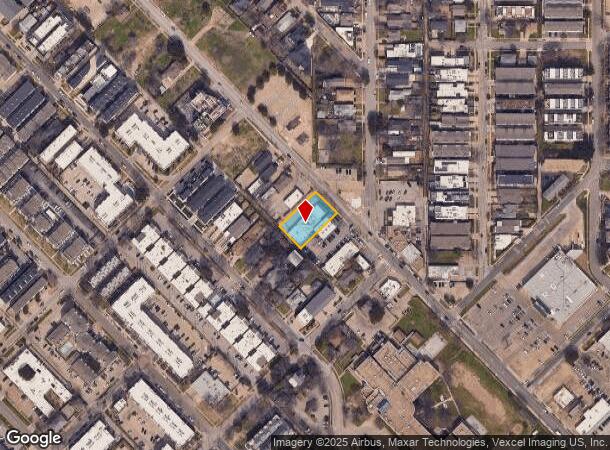  1925 N Henderson Ave, Dallas, TX Parcel Map