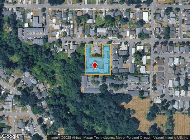 1536 E 3Rd St, Newberg, OR Parcel Map