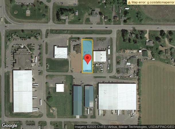  909 Frontage Rd, Balsam Lake, WI Parcel Map