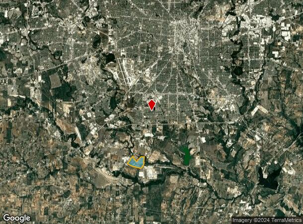  16 S State Highway 16 Ave, San Antonio, TX Parcel Map