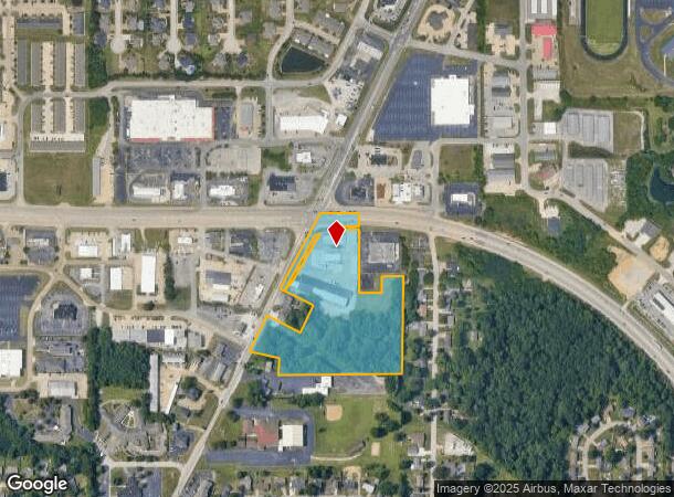 7777 W 7799 State Road 66, Newburgh, IN Parcel Map