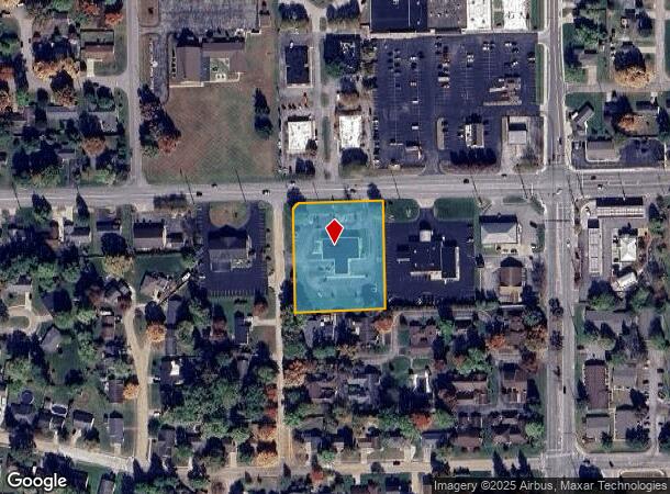 3805 25Th St, Columbus, IN Parcel Map