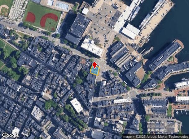  454 Hanover St, Boston, MA Parcel Map