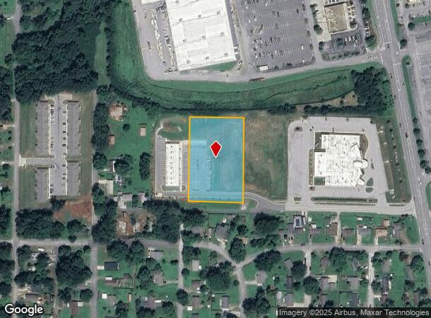 3901 Peach St, Florence, AL Parcel Map