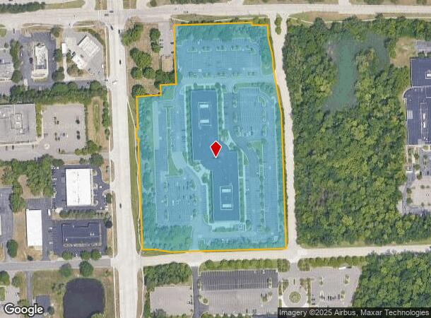  27555 Executive Dr, Farmington Hills, MI Parcel Map