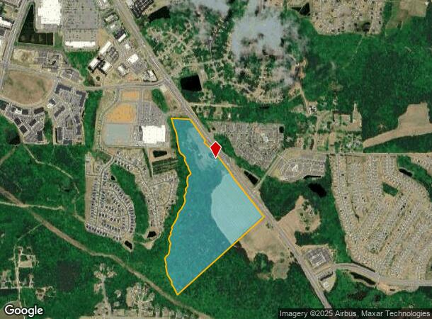  7450 Gb Alford Hwy, Holly Springs, NC Parcel Map