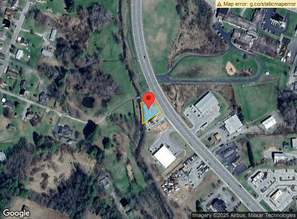  254 S Shady St, Mountain City, TN Parcel Map