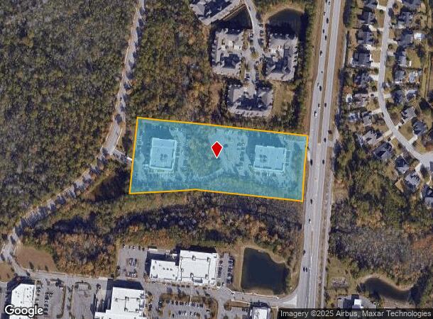  700 Military Cutoff Rd, Wilmington, NC Parcel Map