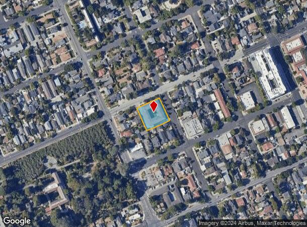  1540 Benton St, Santa Clara, CA Parcel Map