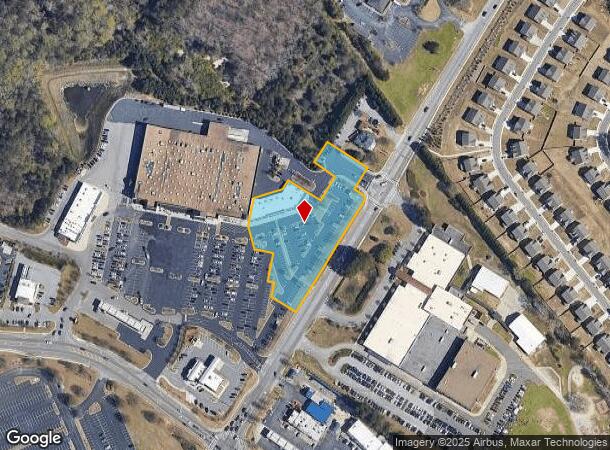  2515 Fence Rd, Dacula, GA Parcel Map