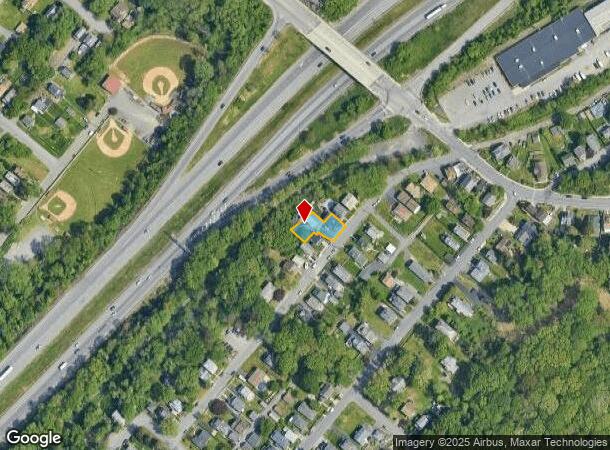  502 Moltke Ave, Scranton, PA Parcel Map