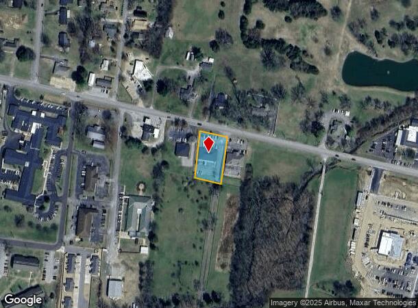 1119 E College St, Pulaski, TN Parcel Map