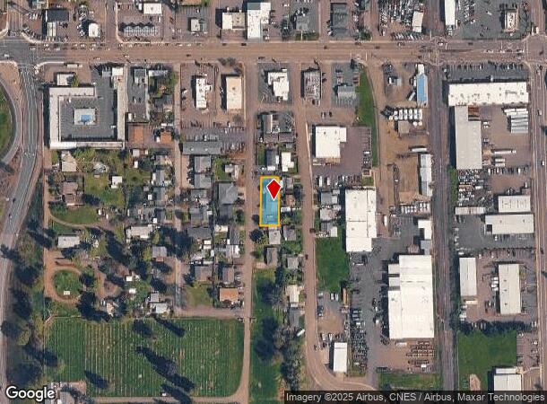 1185 Nw Hicks St, Roseburg, OR Parcel Map