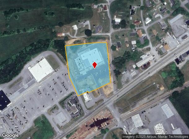400 S Broad St, New Tazewell, TN Parcel Map