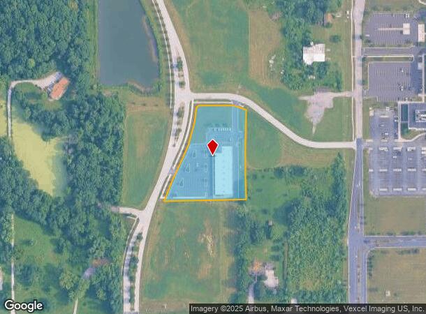 813 Porter Campus Dr, Valparaiso, IN Parcel Map