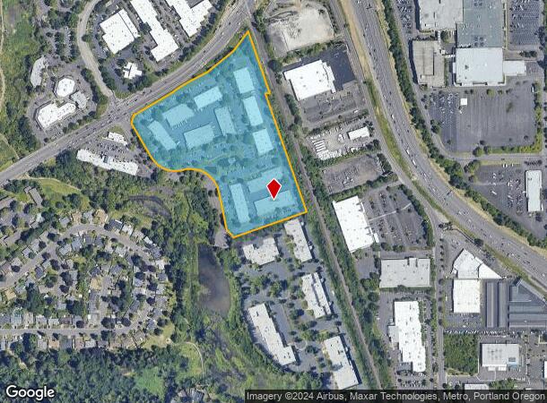  10110 Sw Nimbus Ave, Portland, OR Parcel Map