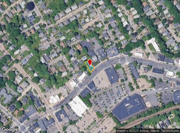  1811 Centre St, West Roxbury, MA Parcel Map