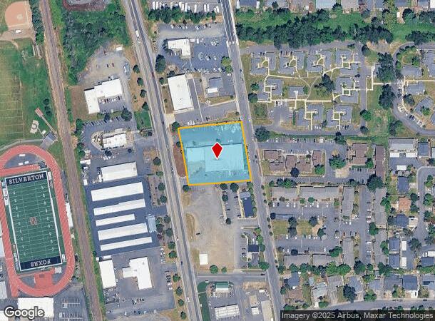 1030 N 1St St, Silverton, OR Parcel Map