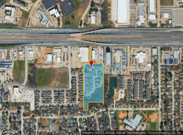 1881 Airport Fwy, Euless, TX Parcel Map