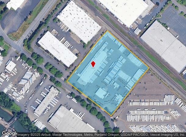 5820 N Basin Ave, Portland, OR Parcel Map