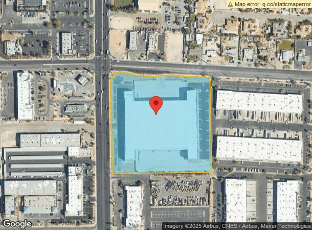  6150 S Pecos Rd, Las Vegas, NV Parcel Map