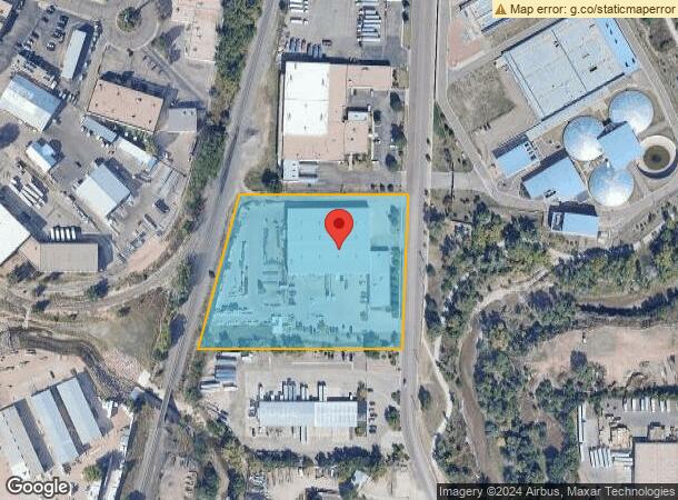  4202 Mark Dabling Blvd, Colorado Springs, CO Parcel Map