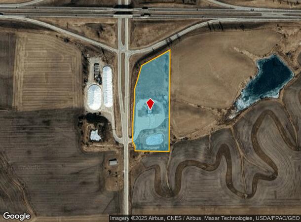  4163 Highway 63, Malcom, IA Parcel Map
