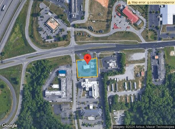  2655 Roanoke St, Christiansburg, VA Parcel Map