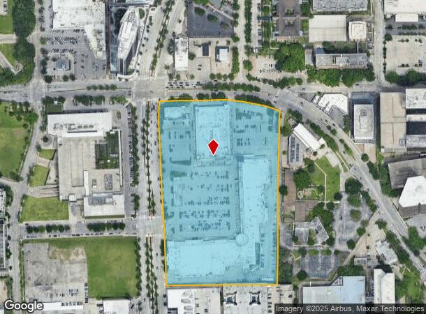 1717 Post Oak Blvd, Houston, TX Parcel Map