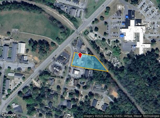  522 Washington Ave, Sandersville, GA Parcel Map