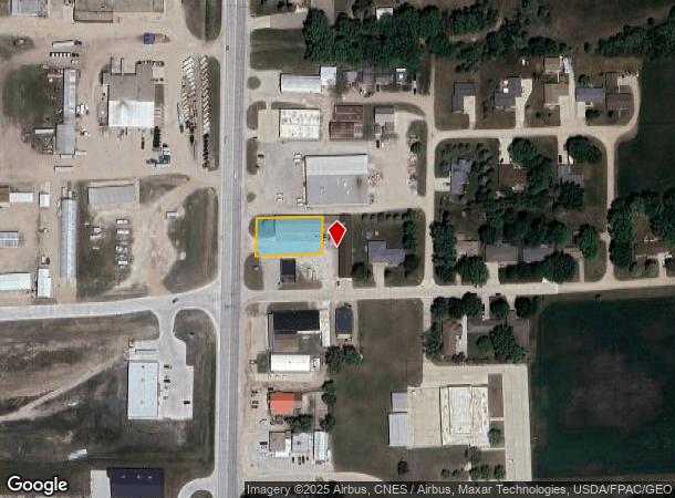 13 W 24Th St, Spencer, IA Parcel Map