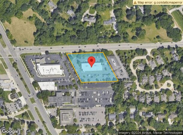  50 W Big Beaver Rd, Bloomfield Hills, MI Parcel Map