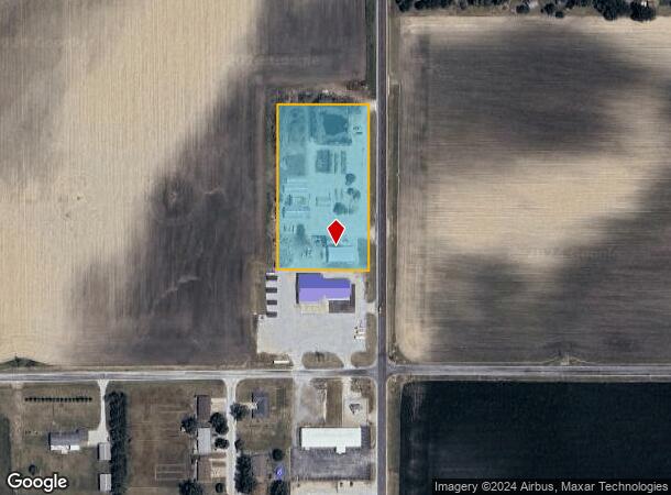  1709 County Road 2200 E, Saint Joseph, IL Parcel Map